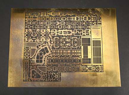 Alien & Aliens Collection Auction | H.R. Giger Brass Etching Space Suit Dressing | Propstore