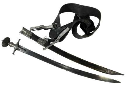 Lot 283 - The League of Extraordinary Gentlemen (2003) - Captain Nemo Hero Metal Sword and Scabbord