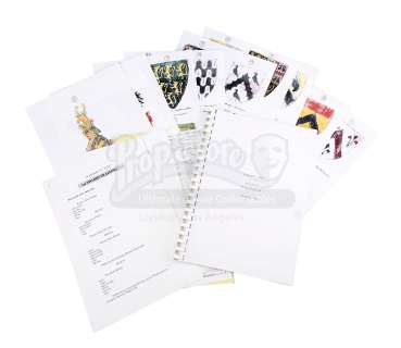 A Knight’s Tale | Production-Used Script, Paperwork and Artwork | Propstore