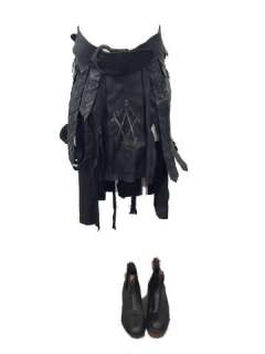 Underworld: Rise of the Lycans Death Dealer Skirt/Belt/Boots Movie Props | Premiere Props