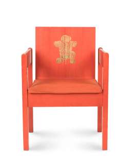 The Crown | A Prince of Wales Investiture chairDesigned by Lord Snowdon in 1969 (qty) | Bonhams