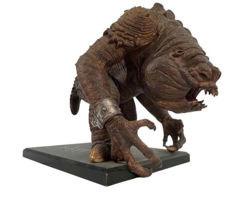 Star Wars - Return of the Jedi (1983) (Phil Tippett Collection) - Signed Rancor Monster Model Lot B | Hanlin Auction Service