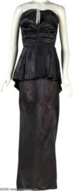 Gloria Swanson "Sunset Blvd." Evening Gown. Silent-era starlet Gloria Swanson was one of the few actors who survived the swi... | Heritage