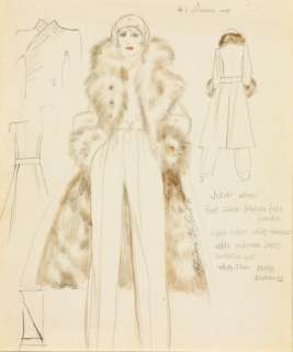 Van Runkle sketch for Julie Andrews in S.O.B. | Profiles in History
