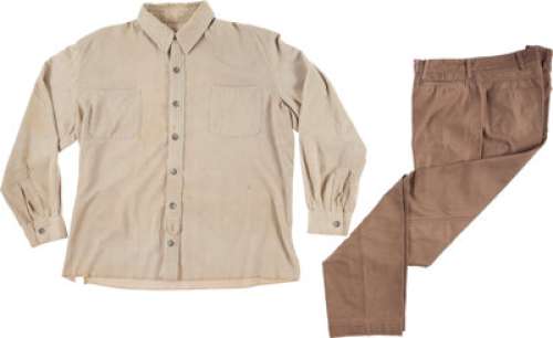 A John Wayne Costume from "The Undefeated."