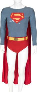 George Reeves "Superman" Costume Ensemble from Adventures of Superman (Warner Bros. TV, 1952...