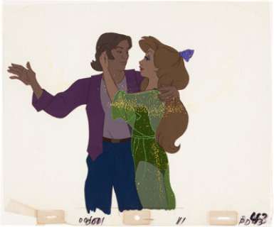 Collection of (30+) Hand Painted Animation Cells from Xanadu (Universal, 1980).