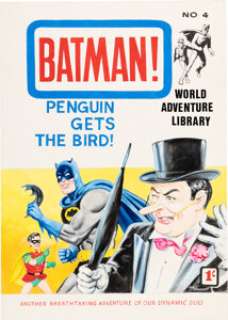 Batman World Adventure Library #4 Original Artwork (Walt Howarth, 1966). | Heritage