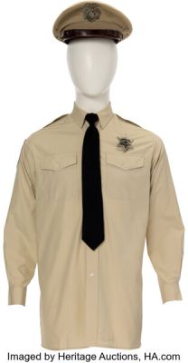 The Andy Griffith Show (CBS TV, 1960-1968), Don Knotts "Deputy Barney Fife" Signature Shirt and Hat. | Heritage