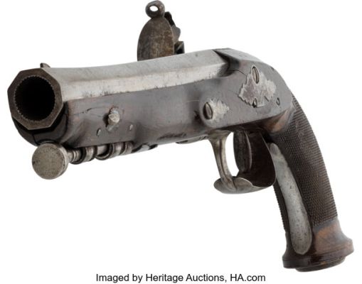 Keira Knightley "Elizabeth Swann" Cased Pair of Hero French Revolution Flintlock Pistols from Pirates of the Caribbean: At World’s End (Walt Disney, 2007). (Total: 2 Items) | Heritage