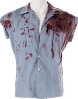 Natural Born Killers (Warner Bros., 1994), Woody Harrelson "Mickey Knox" Pair of Bloody Shirts.