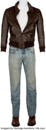 Happy Days (Paramount TV, 1974-1984), Henry Winkler "Arthur ‘Fonzie‘ Fonzarelli" Signature Leather Jacket.