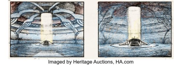 Heavy Metal "Taarna" Studio-Printed Storyboard (Columbia, 1981). | Heritage