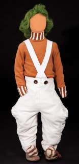 Lot 1179 - Willy Wonka & the Chocolate Factory vintage original ‘Oompa Loompa‘ Costume.