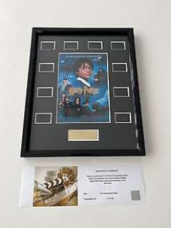 The Philosopher’s Stone Film Cell Display, Harry Potter | Harry Potter, The Philosopher’s Stone Film Cell Display - Daniel Radcliffe, Rupert Grint, Emma Watson | Catawiki