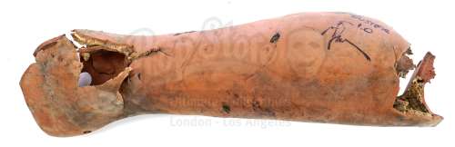 Mythbusters | Episode "Buried Alive" (2003, E5): Crash Test Dummy Leg from the Original Buster | Propstore