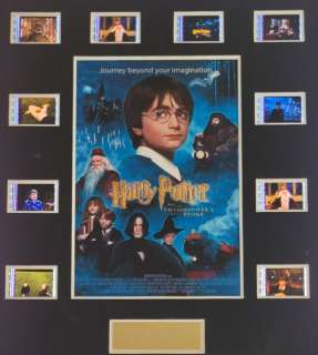 Harry Potter And the Philosopher’s Stone | Harry Potter and the Philosopher’s Stone - Framed Film Cell Display with COA | Catawiki