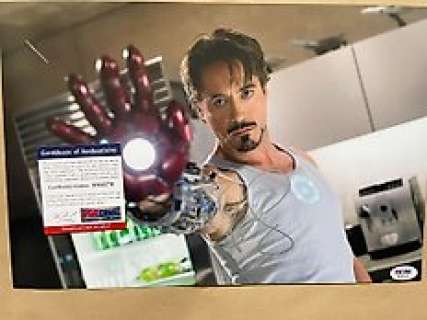 Marvel: Avengers | Marvel: Avengers - Signed by Robert Downey Jr. (Thor) - with PSA/DNA Certification - No Reserve! | Catawiki
