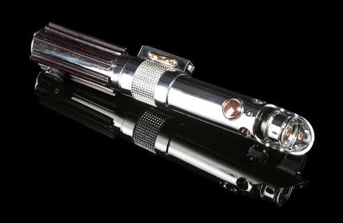 Star Wars: Revenge of the Sith (2005) | Anakin Skywalker’s (Hayden Christensen) Hero Lightweight Belt Lightsaber | Propstore