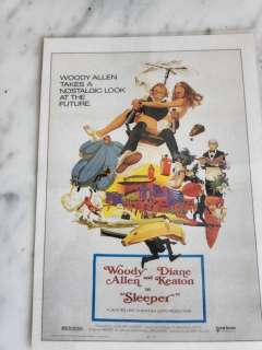 Woody Allen - sleepers , Annie Hall , The Entertainer , The War between men and women - Sleepers