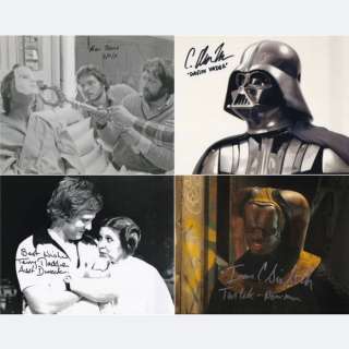 Star Wars - Big Lot of 4 Autographs! | Catawiki