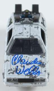 Back to the Future - DeLorean Time Machine model, signed by Claudia Wells (Jennifer) - Beckett COA | Catawiki