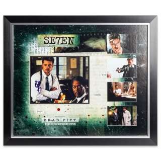 Se7en - Signed by Brad Pitt (Detective David Mills) | Catawiki