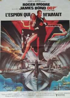 Lewis Gilbert - James Bond 007: The Spy Who Loved Me - James Bond 007 L’espion qui m’aimait 120x160cm | Catawiki