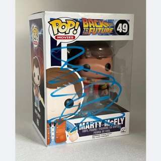 Back to the Future - Signed by Michael J Fox (Marty McFly) | Catawiki