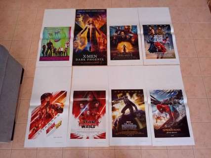GREAT Lot of 16 original italian playbill locandina MARVEL + STAR WARS + SPIDERMAN IRON MANI HULK | Catawiki