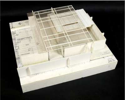 Terminator 3 2003 with "Arnold Schwarzenegger" Rodeo Drive Shop Window Movie Set Production Architec | 20th Century Props