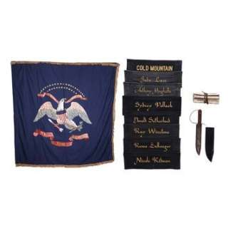 COLD MOUNTAIN (2003) - Lot 805 - Hero Book, Knife, Union Flag, Set of Letters, Photos and Chairbacks