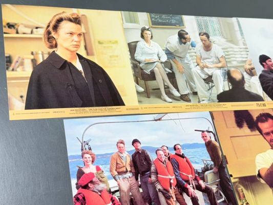 Original Set of 7 Lobby Cards (United Artists, USA edition) - One Flew Over the Cuckoo’s Nest (1975)