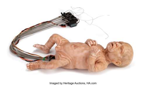 Fully functional "old baby" from The Curious Case of Benjamin Button. ...