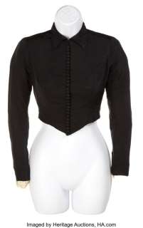 "Scarlett O’Hara" black period top from Gone With the Wind. ... | Profiles in History