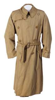 Clark Gable "Col. Ulysses Delby Lee’ Johnson" trench coat from Homecoming. ... | Profiles in History