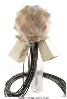 Animatronic spider egg sack from Arachnophobia....