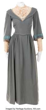 Jane Seymore "Dr. Quinn" Victorian frontier dress and Joe Lando "Byron Sully" (3) piece ensemble from Dr. Quinn, Medicine Wom...