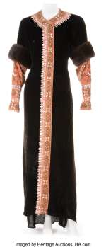 Marlene Dietrich "Helen Faraday" evening robe by Travis Banton for Blonde Venus....