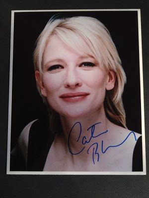 Lord of the Rings - Signed by Cate Blanchett, with Letter of Authenticity - Photo, Autograph | Catawiki