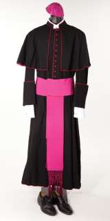 Lot 968 - Cosimo Fusco “Father Simeon” costume from Angels & Demons