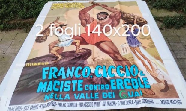 Anonymous - Franco Ciccio & Maciste contro Ercole nella valle dei guai - Franco Ciccio & Maciste contro Ercole nella valle dei guai | Catawiki