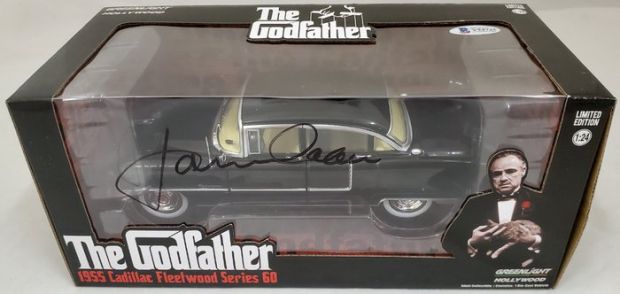 The Godfather - James Caan - Autograph - Die Cast Car1:24 with BECKETT COA | Catawiki