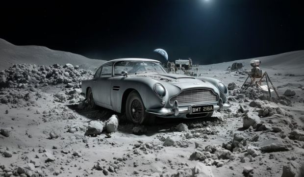 Artxlife - 007 Lunar Surface Aston Martin DB5 [No Time To Die] [XXL] | Catawiki