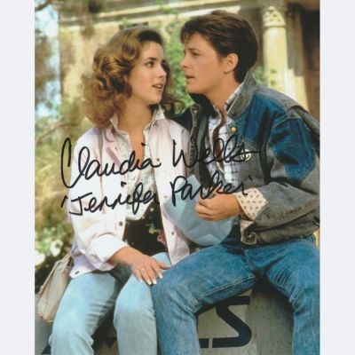 Back to the Future - Signed by Claudia Wells (Jennifer Parker) | Catawiki