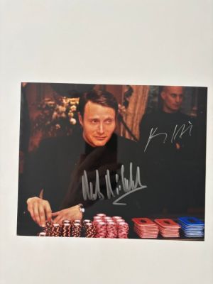 James Bond 007: Casino Royale - Double signed Mads Mikkelsen and Clemens Schick with BB’C COA | Catawiki