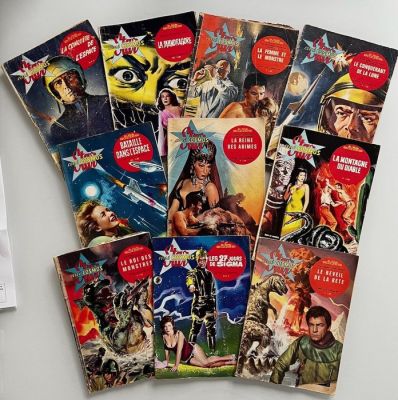 Lot of 10 photo-novels "Star cine cosmos" about the films of science-fiction - year 1961 to 1964 | Catawiki