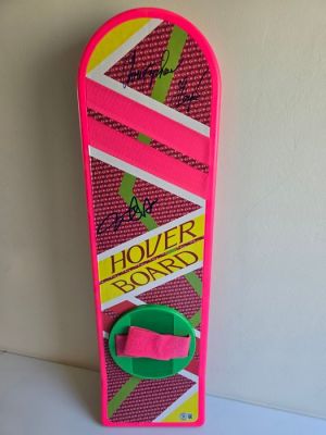 Back to the Future II - Replica Hoverboard, signed by Michael J. Fox and Christopher Lloyd - Beckett - Universal - - Movie prop | Catawiki