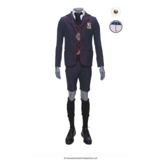 The Umbrella Academy (2019-2024) - Lot 5 - Number Five‘s (Aidan Gallagher) Introduction Umbrella Academy Uniform with Tattoo and Apocalypse Eye