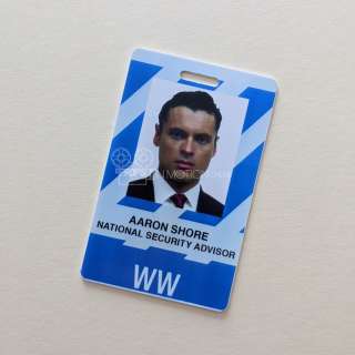 Designated Survivor (TV) (2016-2019) Aaron Shore (Adan Canto) ID Card (0568)